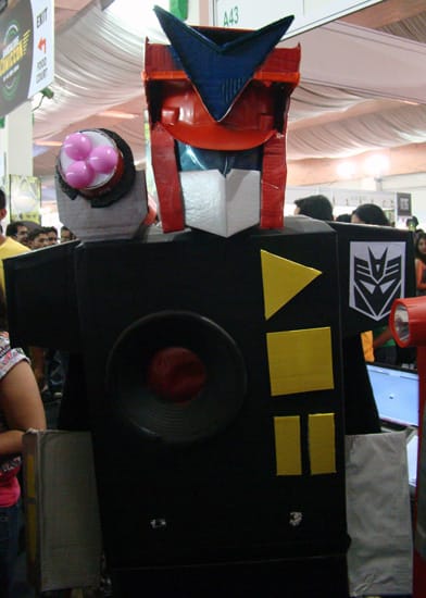 Comic-Con_Bangalore_2014_Autobot